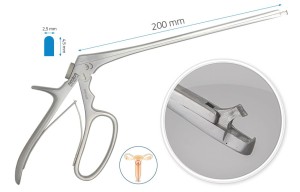 Kleszczyki biopsyjne typ Tischler mini TC Gold
